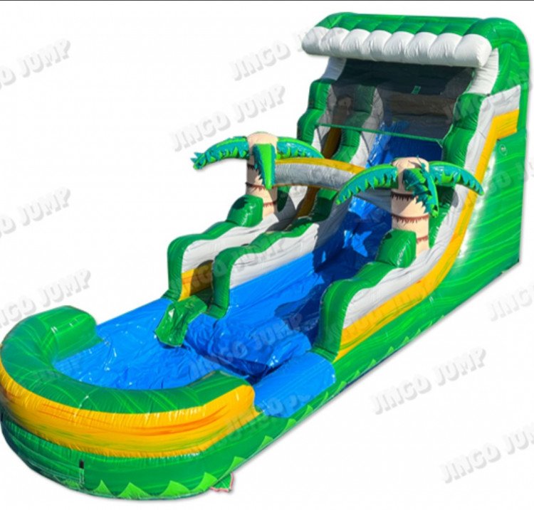 15ft Tropical Water Slide